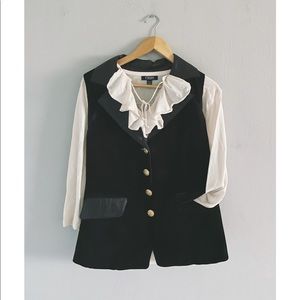 Vintage 1980’s-1990’s Leather Vest